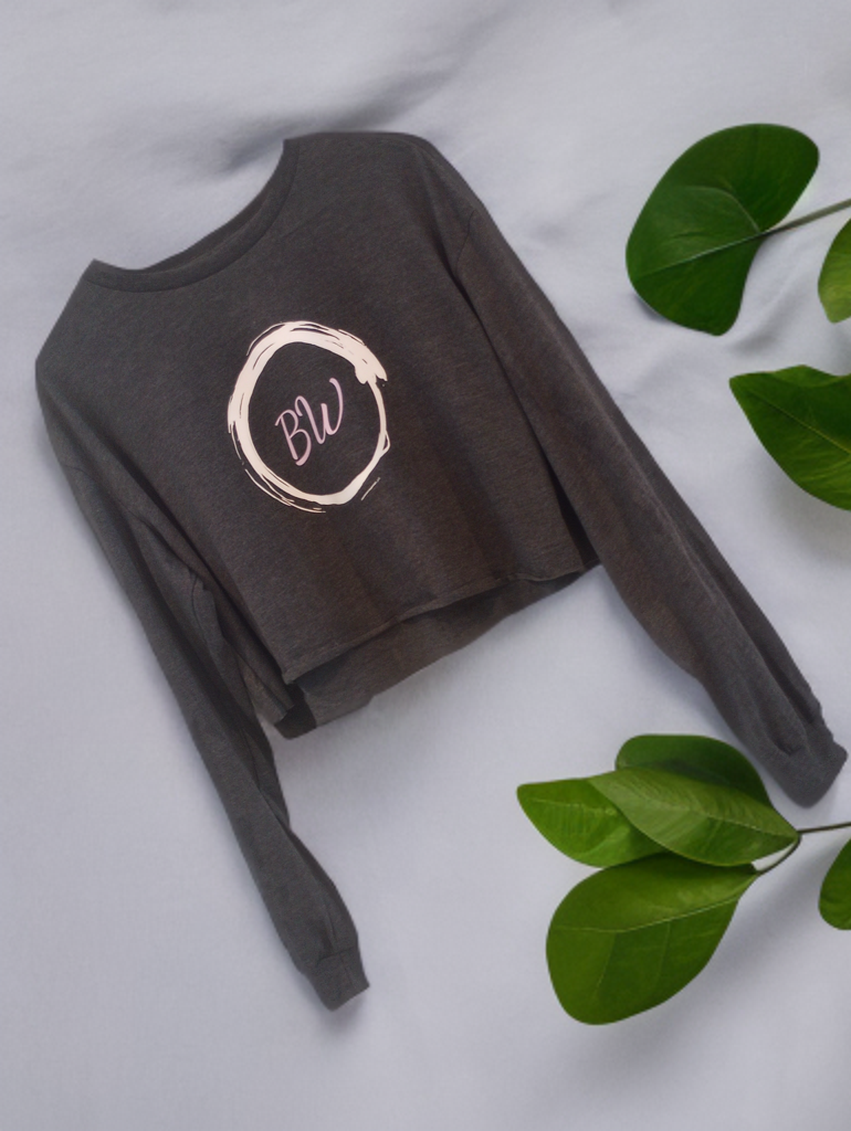 Adult Ballet Dance Warm-up Crop Top