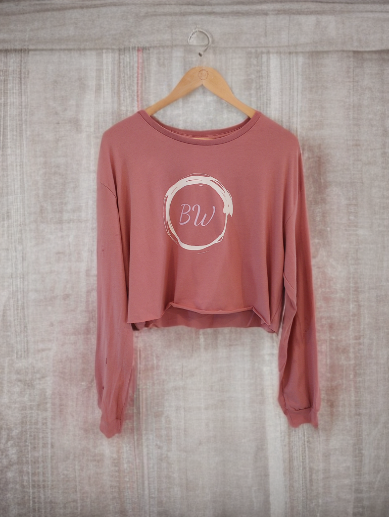 Adult Ballet Dance Warm-up Crop Top